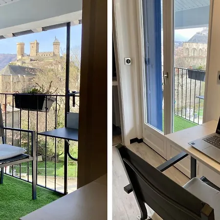 Aux 4 Logis Appart-Hotel - Studio Le Roof - Une Vue Splendide - Petit Dejeuner Inclus 1Ere Nuit Aparthotel *