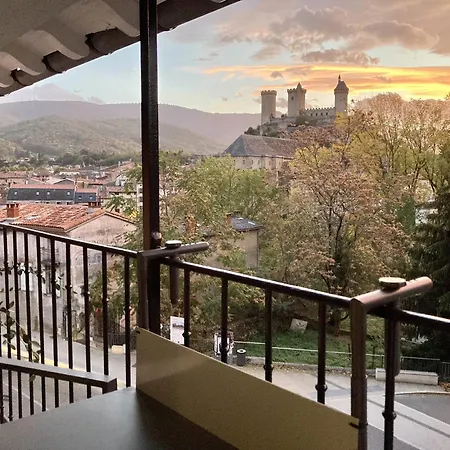 Aux 4 Logis Appart-Hotel - Studio Le Roof - Une Vue Splendide - Petit Dejeuner Inclus 1Ere Nuit Foix